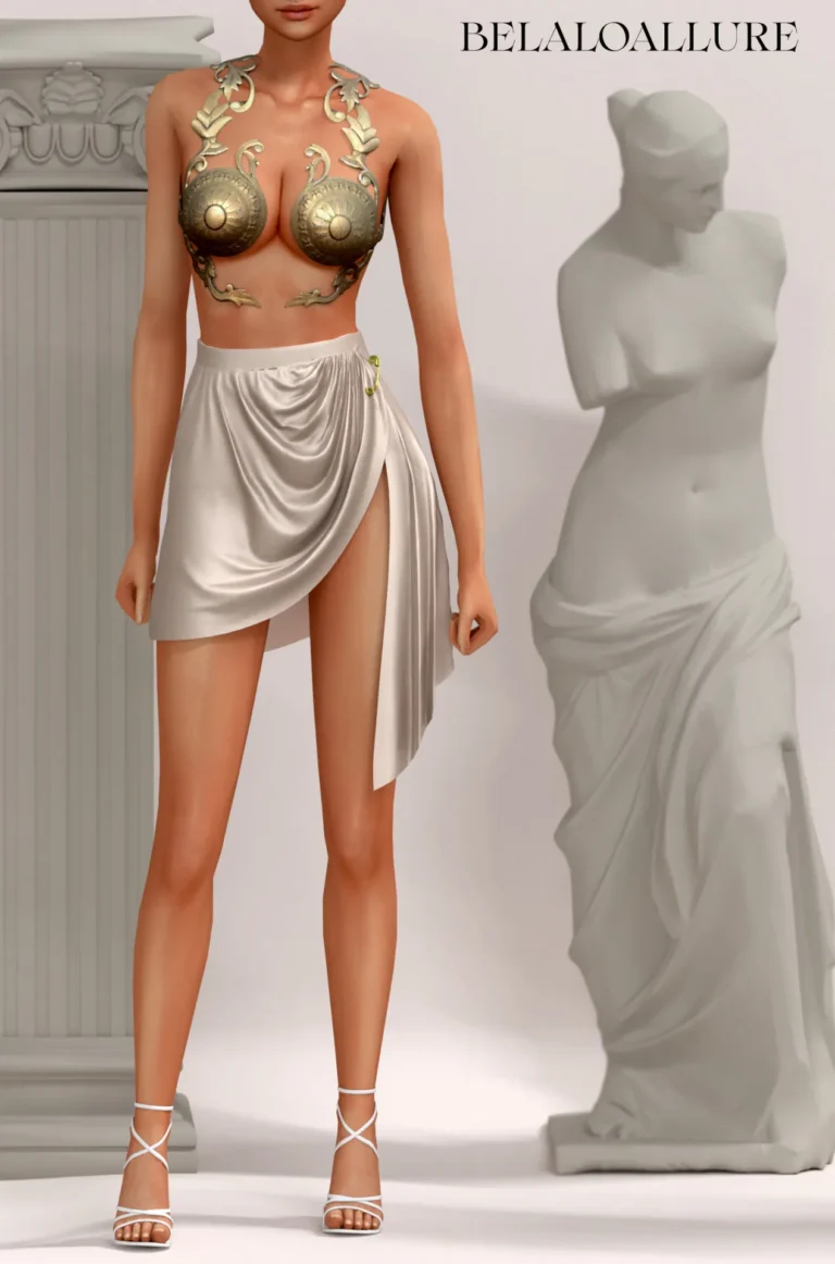 Vista previa de Belaloallure_Grecian goddess, crear un sim de belaloallure3 para Los Sims 4.