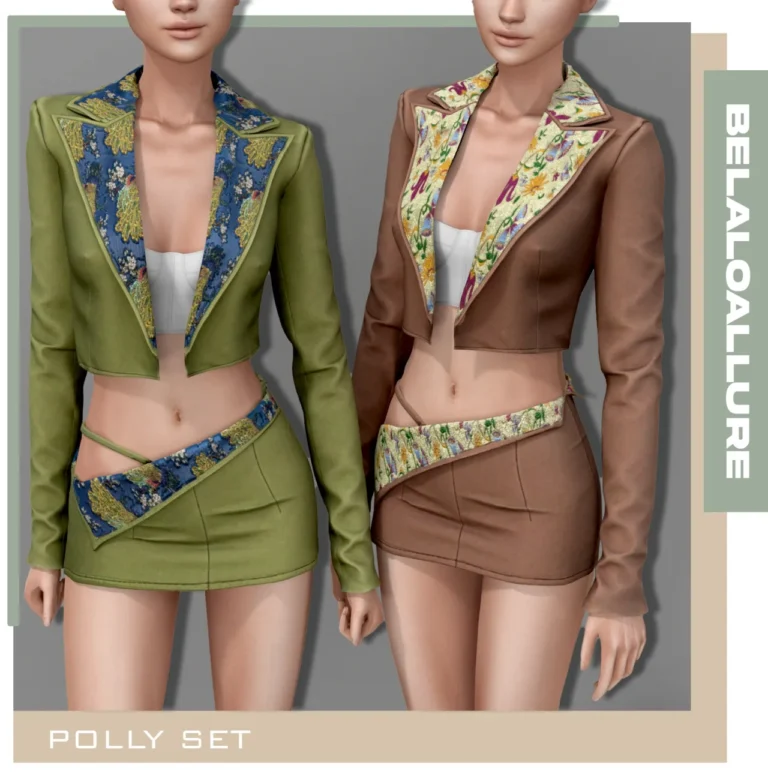 Vista previa de Belaloallure_It girl, crear un sim de belaloallure3 para Los Sims 4.