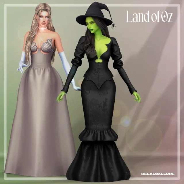 Vista previa de Belaloallure_Land of Oz, crear un sim de belaloallure3 para Los Sims 4.