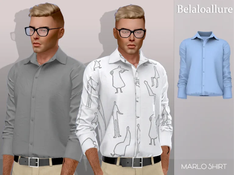 Vista previa de BELALOALLURE_MARLO SET, crear un sim de belaloallure3 para Los Sims 4.