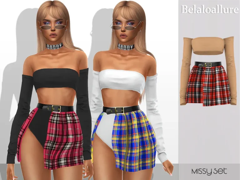 Vista previa de Belaloallure_Missy CC, crear un sim de belaloallure3 para Los Sims 4.