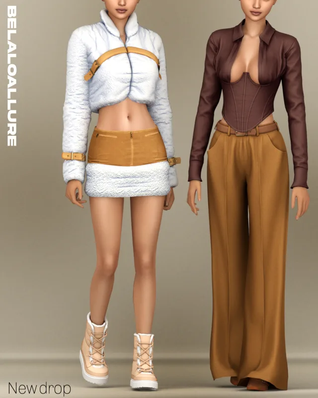 Vista previa de Belaloallure_New Drop, crear un sim de belaloallure3 para Los Sims 4.