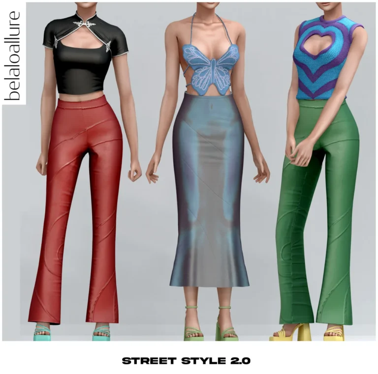 Vista previa de Belaloallure_Street style 2.0, crear un sim de belaloallure3 para Los Sims 4.