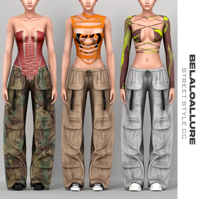 Vista previa de Belaloallure_street style, crear un sim de belaloallure3 para Los Sims 4.