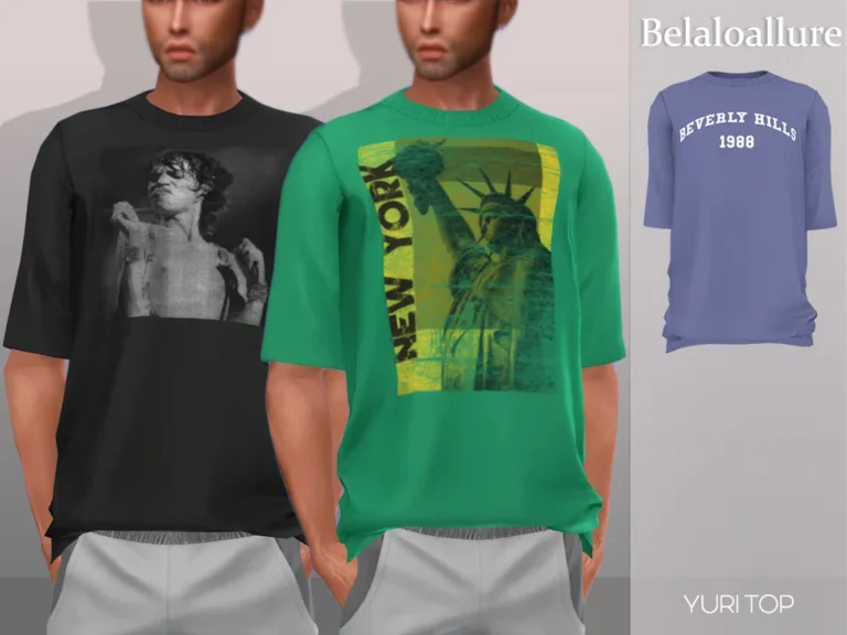 Vista previa de Belaloallure_Yuri set, crear un sim de belaloallure3 para Los Sims 4.