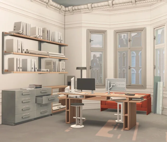 Vista previa de BERLIN SET Part 3:), muebles de felixandresims para Los Sims 4.