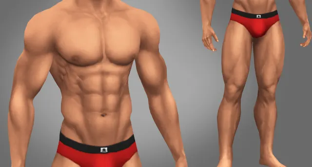 Vista previa de BOLD OVERLAY, detalles de piel de golyhawhaw para Los Sims 4.