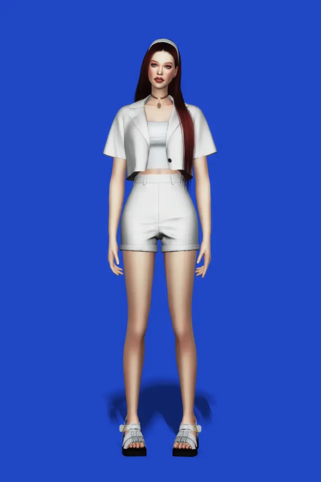 Vista previa de Breeze Set, crear un sim de gorillax3-cc para Los Sims 4.