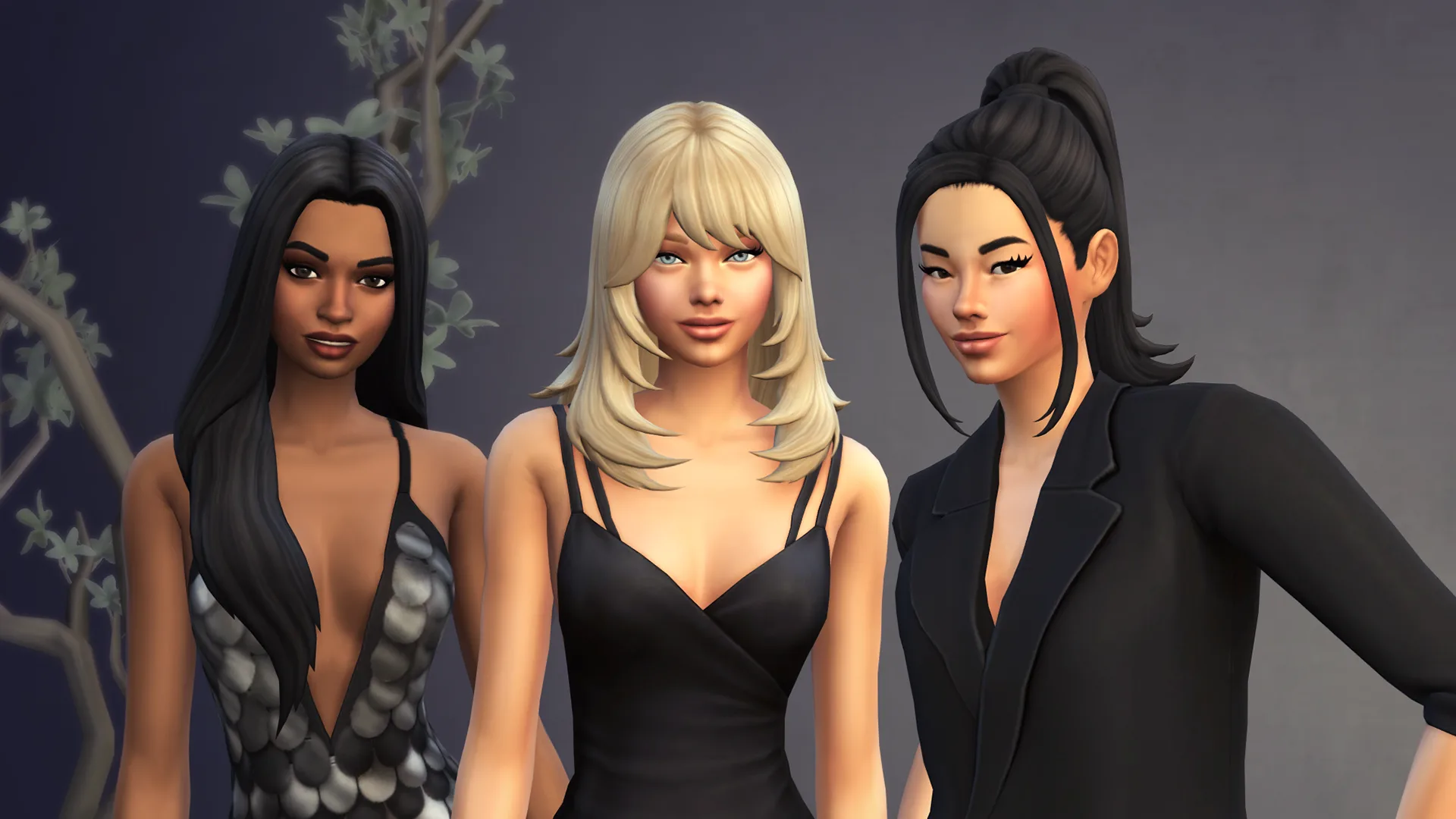 Los Sims 4 Brillo de Salón — Brillo de Salón suma seis peinados versátiles a Los Sims 4 | Simlish4, imagen 3