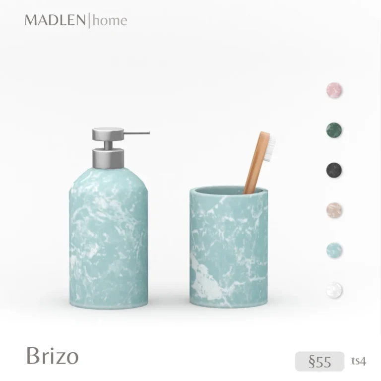 Vista previa de Brizo set its all about the small details this, muebles de madlensims para Los Sims 4.