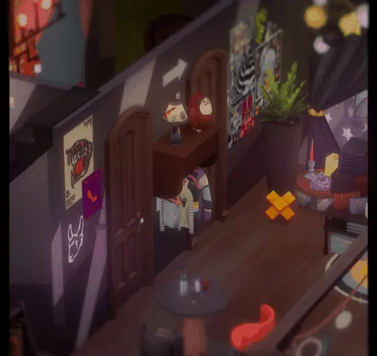 Vista previa de Bubble tea-shop & second-hand | Boop | No CC Build, solares y habitaciones de nocturne-vi para Los Sims 4.