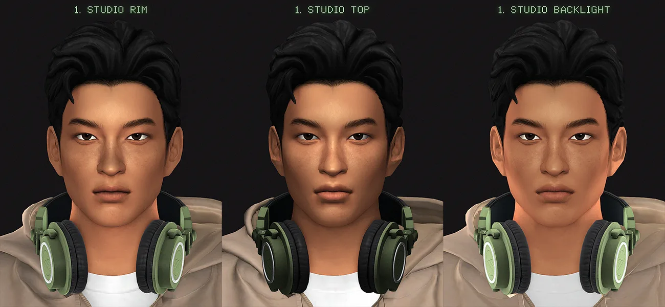 mods para Los Sims 4 — CAS Lighting Mod - set 01 de vyxated para Los Sims 4 | Simlish4, imagen 13