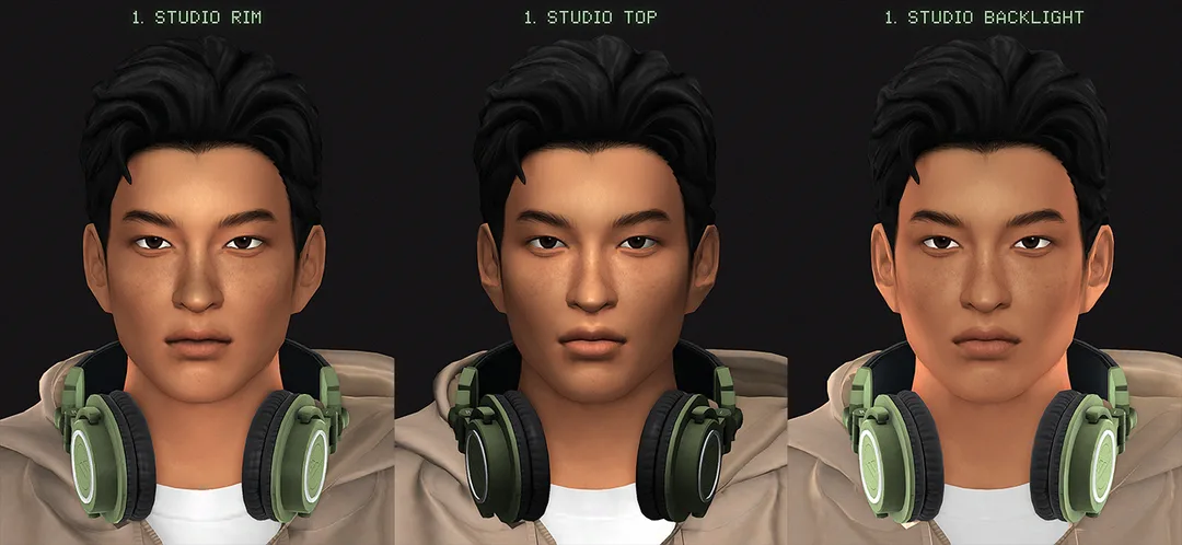 mods para Los Sims 4 — CAS Lighting Mod - set 01 de vyxated para Los Sims 4 | Simlish4, imagen 14
