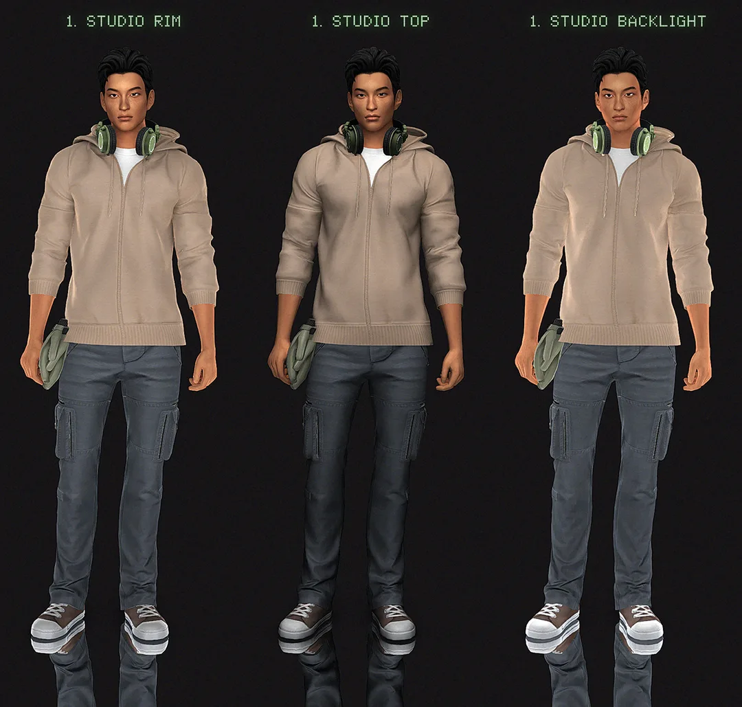 mods para Los Sims 4 — CAS Lighting Mod - set 01 de vyxated para Los Sims 4 | Simlish4, imagen 17