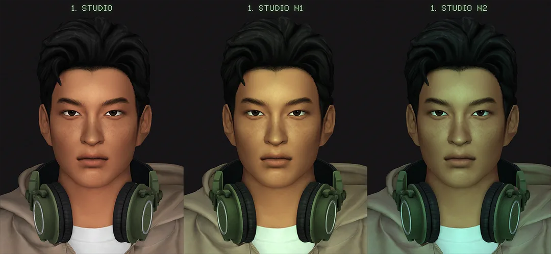 mods para Los Sims 4 — CAS Lighting Mod - set 01 de vyxated para Los Sims 4 | Simlish4, imagen 2