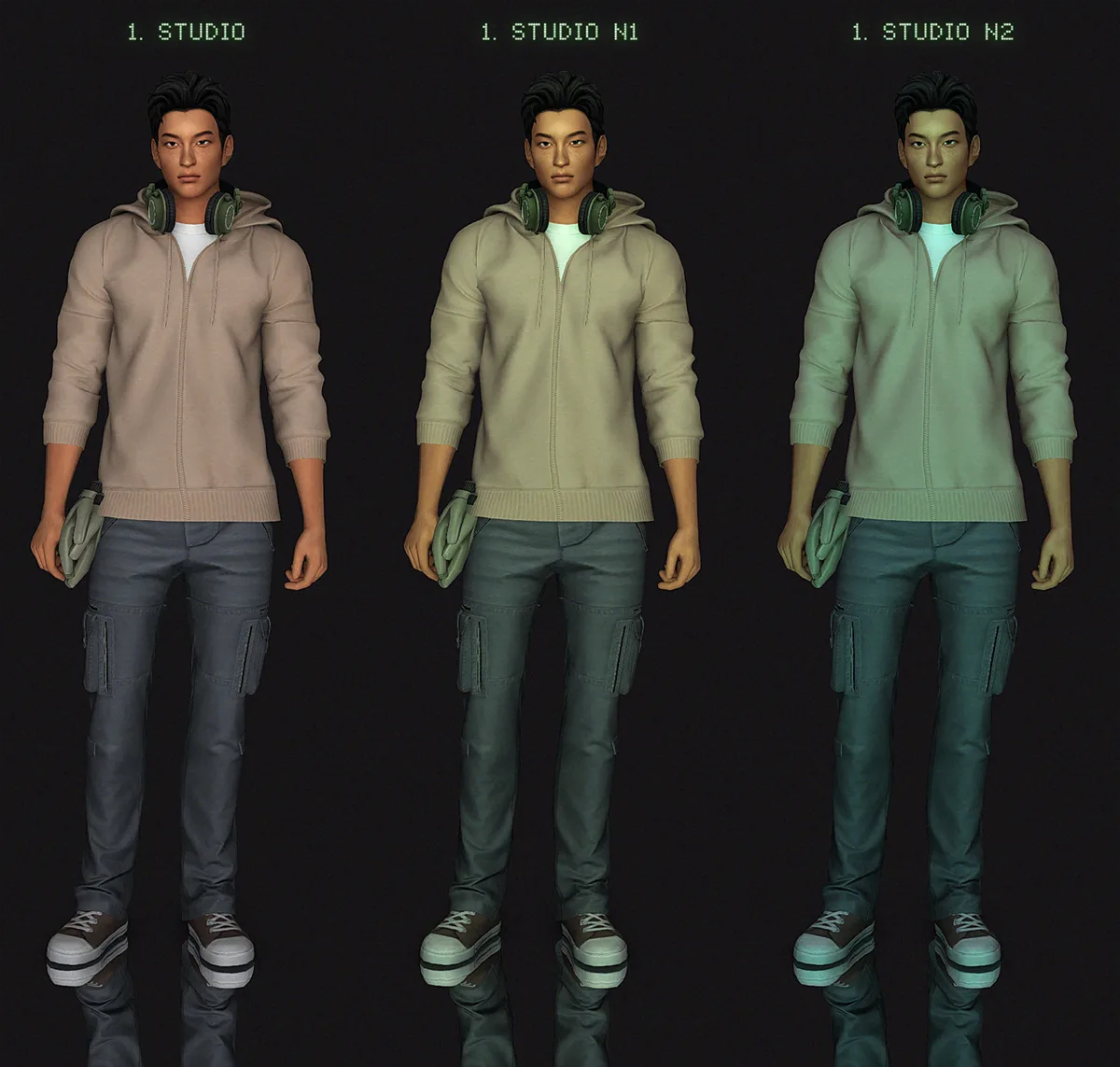 mods para Los Sims 4 — CAS Lighting Mod - set 01 de vyxated para Los Sims 4 | Simlish4, imagen 4