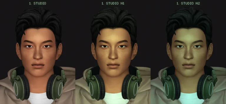 mods para Los Sims 4, CAS Lighting Mod - set 01 de vyxated para Los Sims 4 | Simlish4