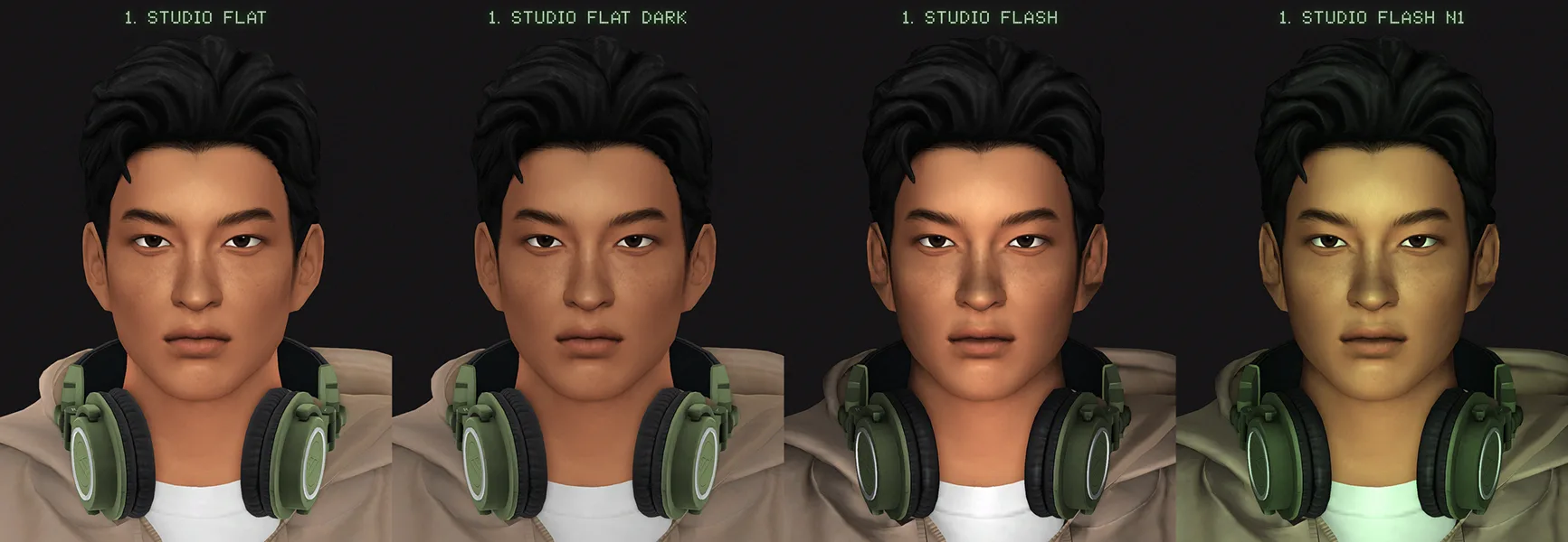 mods para Los Sims 4 — CAS Lighting Mod - set 01 de vyxated para Los Sims 4 | Simlish4, imagen 7