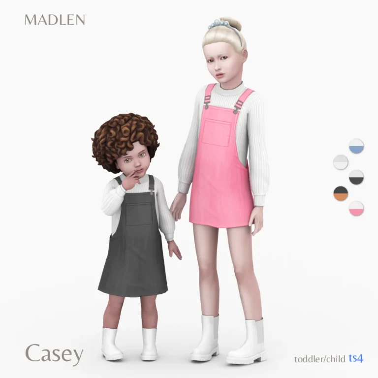 Vista previa de Casey conjunto perfect for going out with friends, ropa de madlensims para Los Sims 4.