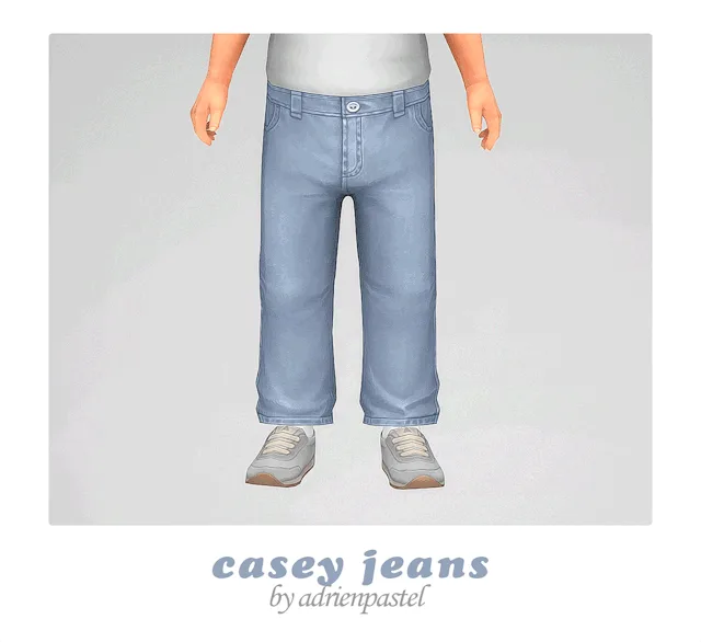 Vista previa de Casey Jeans, ropa de its-adrienpastel para Los Sims 4.