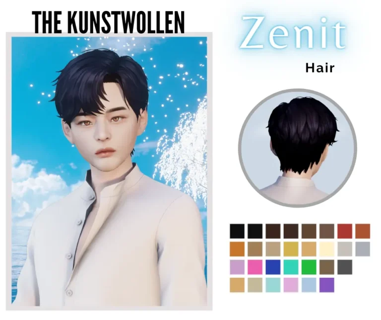 Vista previa de CC ^^, crear un sim de thekunstwollen para Los Sims 4.