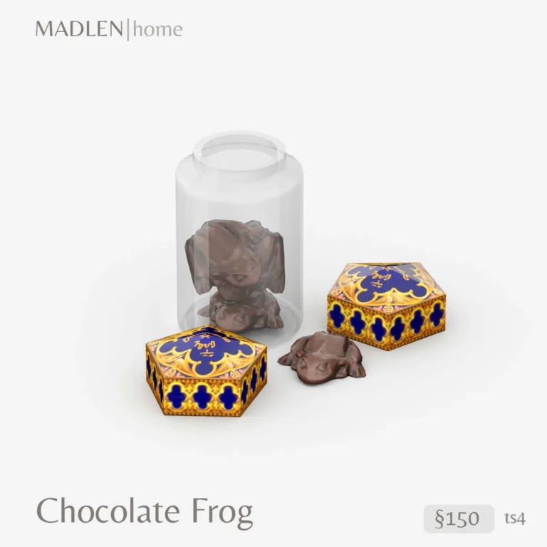 Vista previa de Chocolate frog lovely addition to your christmas, decoración de madlensims para Los Sims 4.