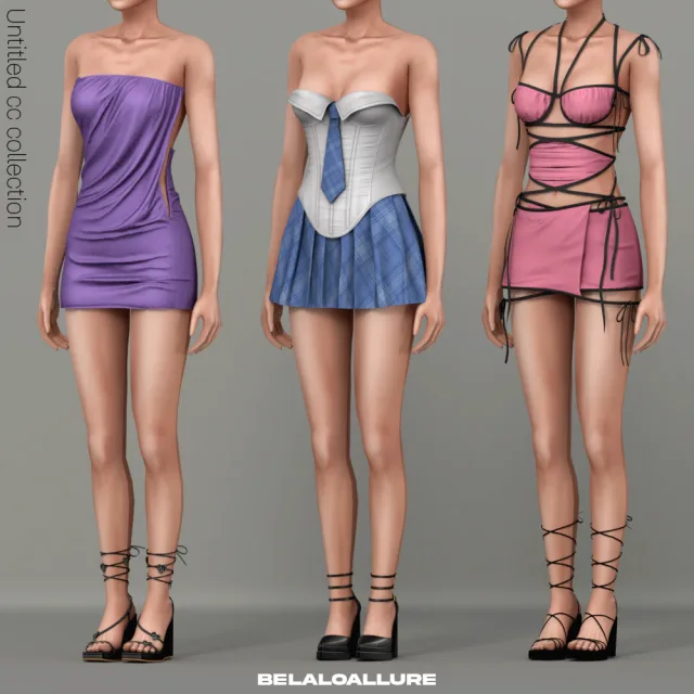 Vista previa de Colección Belaloallure_Untitled cc, crear un sim de belaloallure3 para Los Sims 4.
