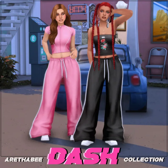 Vista previa de Colección DASH, crear un sim de arethabee para Los Sims 4.