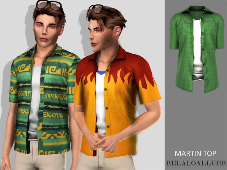 Vista previa de Colección Male, crear un sim de belaloallure3 para Los Sims 4.