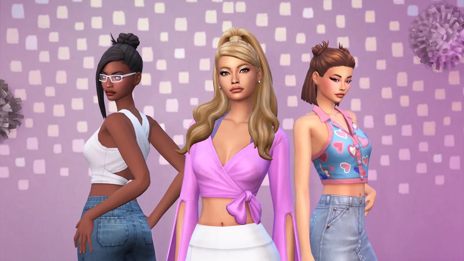 Los Sims 4 Conjunto Replay — MADLEN reúne seis peinados en el Conjunto de peinados Replay | Simlish4, imagen 4