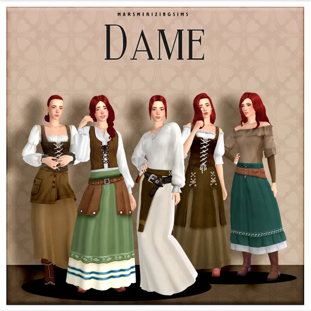 Vista previa de Dame (Public May 16th), contenido personalizado de marsmerizing-sims para Los Sims 4.