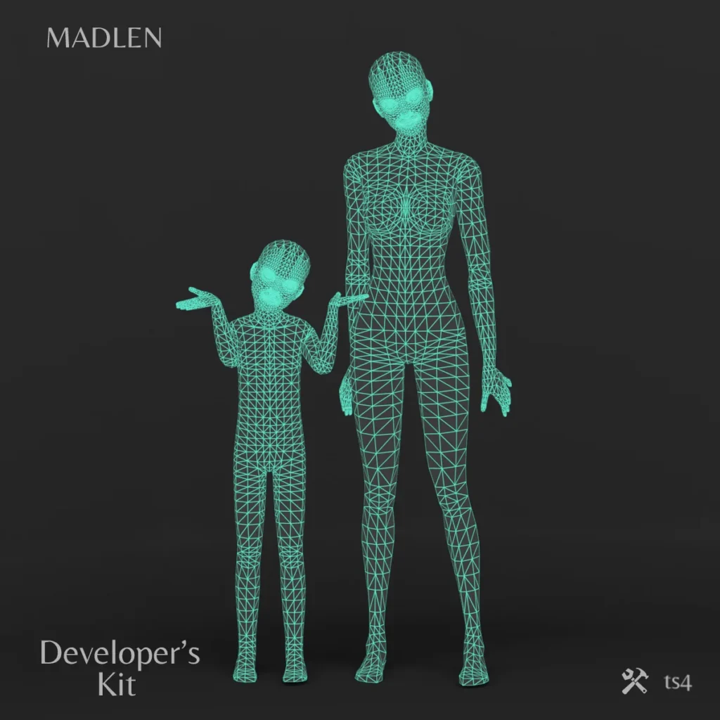 Vista previa de Developers kit hey everyone thought id share, crear un sim de madlensims para Los Sims 4.