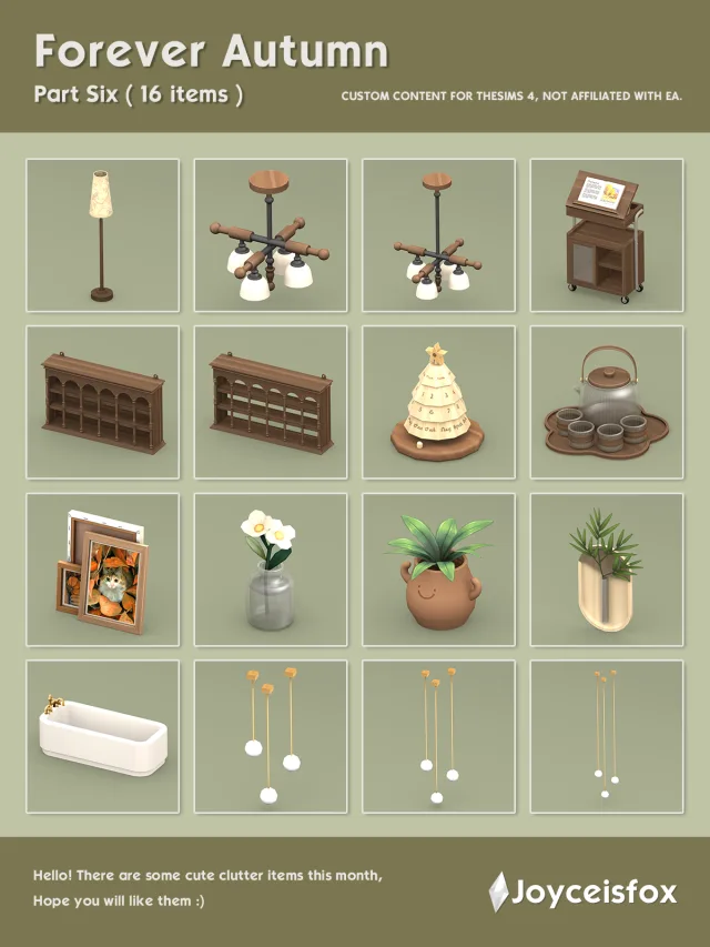 Vista previa de DL: Early Access, construir y comprar de joyceisfox para Los Sims 4.