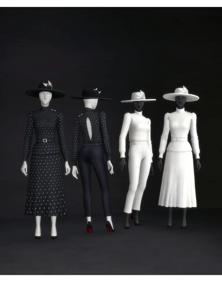 Vista previa de Duchess of … XVIII (30 color), accesorios de rustys-cc para Los Sims 4.