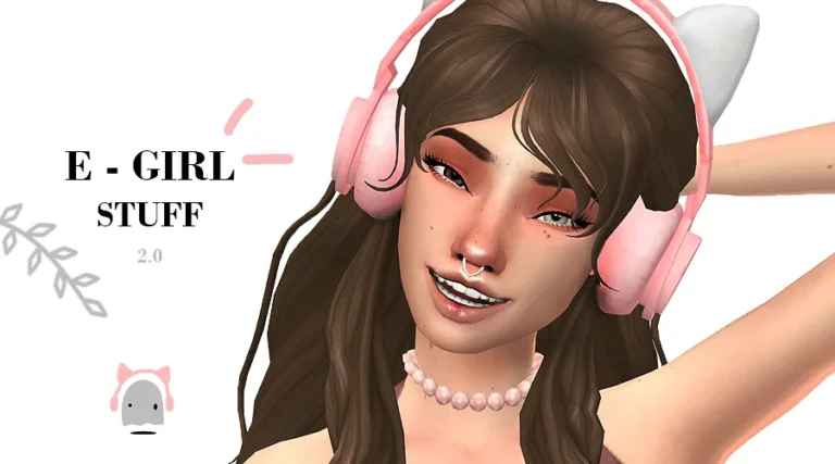 Vista previa de E - GIRL STUFF 2.0, crear un sim de sondescent para Los Sims 4.