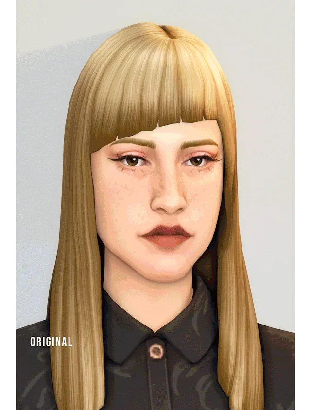 Vista previa de EF13 StraightBangsStep corregido, contenido personalizado de its-adrienpastel para Los Sims 4.