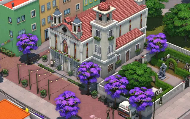 Vista previa de Enamorada Vibes, solares y habitaciones de nocturne-vi para Los Sims 4.