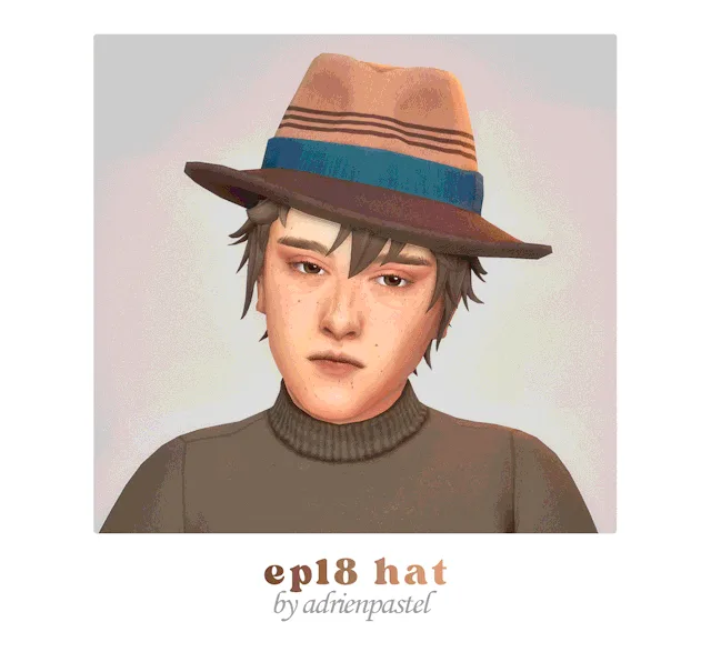 Vista previa de EP18 Hat (Kids), accesorios de its-adrienpastel para Los Sims 4.