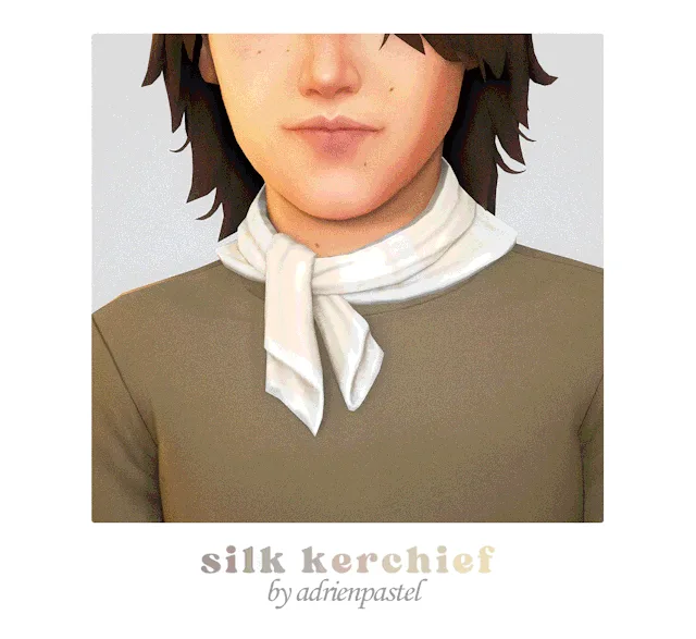 Vista previa de EP21 Kerchief & Metal Pendant (Kids conversiones), contenido personalizado de its-adrienpastel para Los Sims 4.