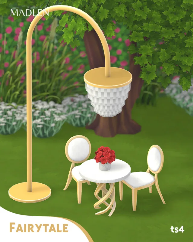 Vista previa de Fairytale set transform your outdoor space into a, crear un sim de madlensims para Los Sims 4.