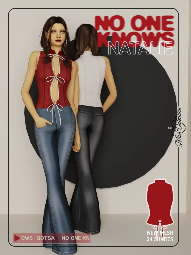 Vista previa de First Drop: No One Knows *Early Access*, ropa de missvalentine142 para Los Sims 4.