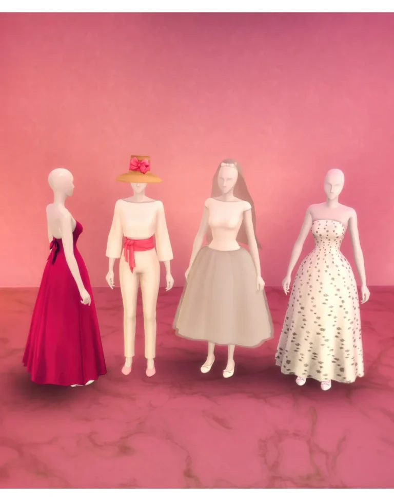 Vista previa de For Audrey V (22 color), accesorios de rustys-cc para Los Sims 4.