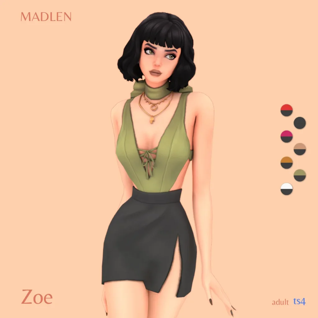 Vista previa de Getting ready for some warmer days its unique, ropa de madlensims para Los Sims 4.
