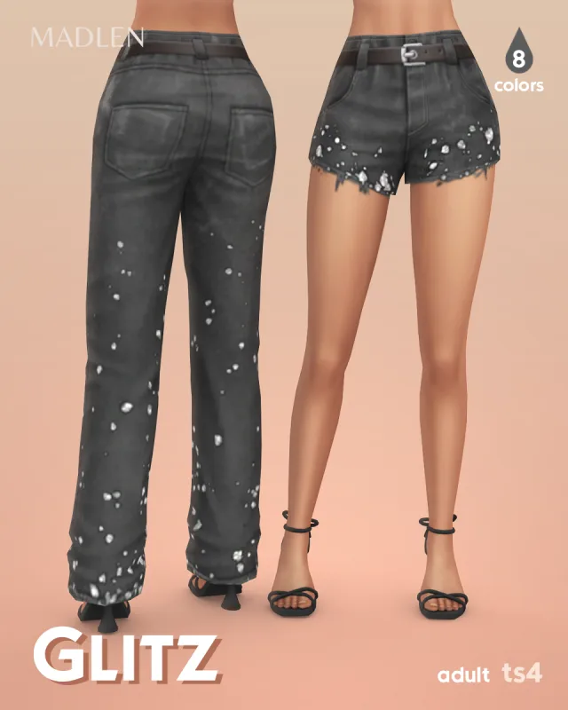 Vista previa de Glitz set sparkle up your style with these, ropa de madlensims para Los Sims 4.