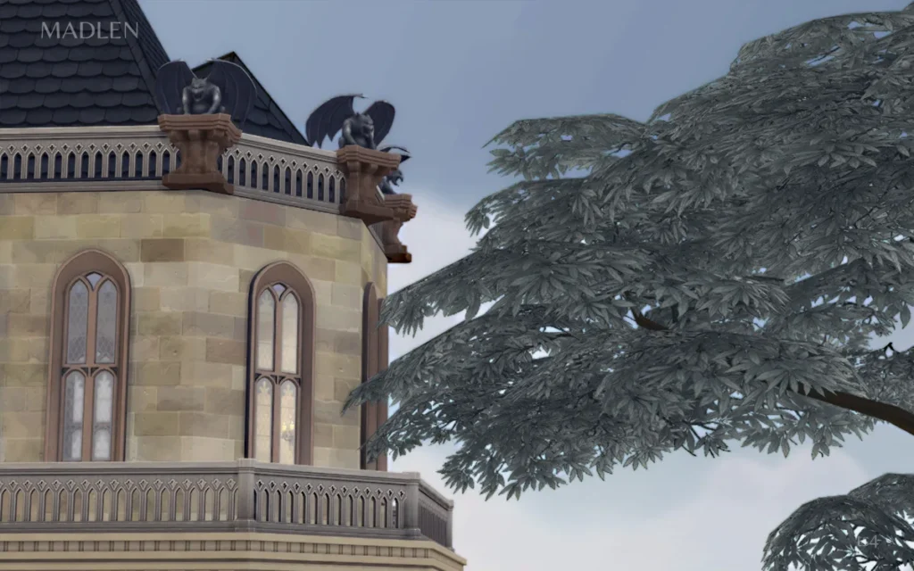 Vista previa de Gothic pack dont miss out on my gothic build, crear un sim de madlensims para Los Sims 4.