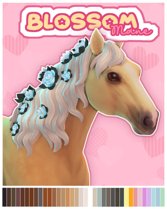 Vista previa de Greetings fellow simmers and equestrian, mascotas de apricotrush para Los Sims 4.