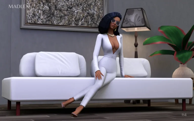 Vista previa de Head to toe madlen conjunto rosalia zapatos, zapatos de madlensims para Los Sims 4.