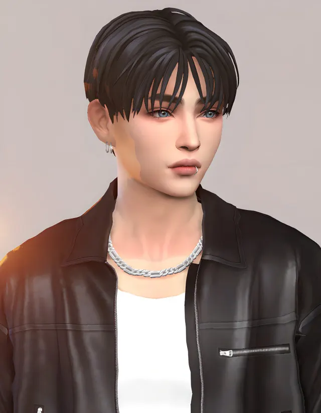Vista previa de Hello everyone after a while im back with new, cabello de thekunstwollen para Los Sims 4.