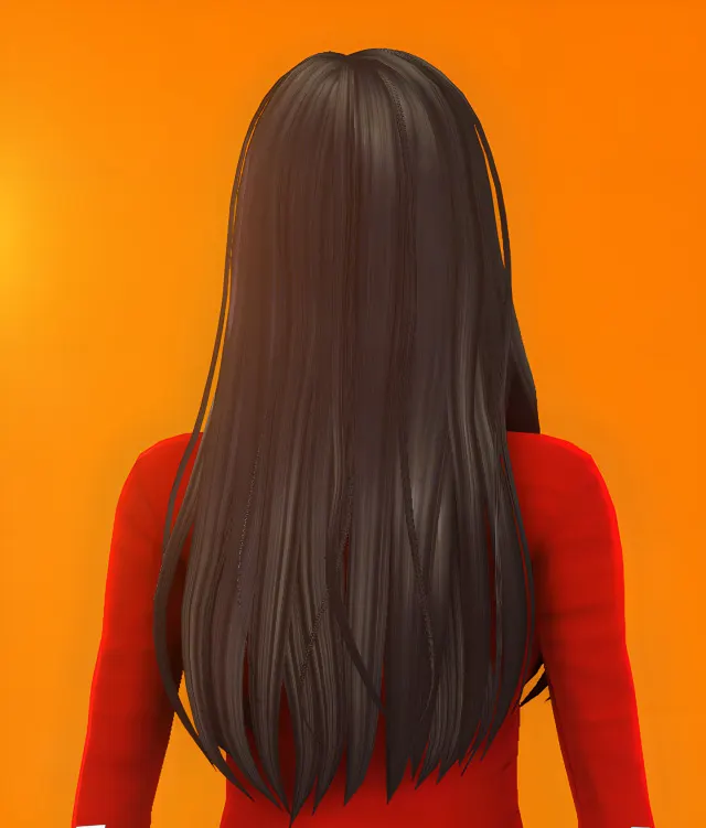 Vista previa de Hello everyone id like to start by apologizing, cabello de thekunstwollen para Los Sims 4.
