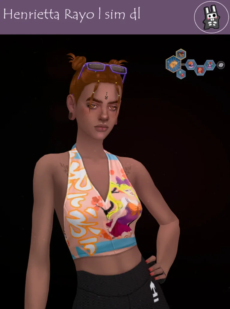 Vista previa de Henrietta Rayo | Boop | Sim Download, sims de nocturne-vi para Los Sims 4.